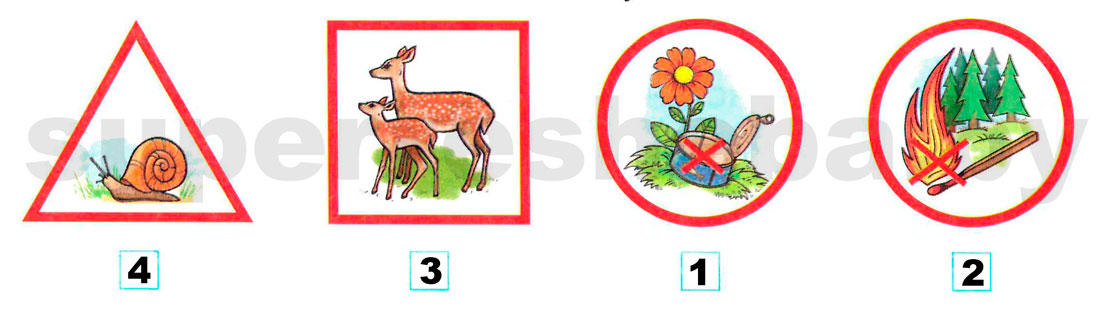 Рассмотри знаки изображенные на рисунках и ответь на вопросы впр 4 класс
