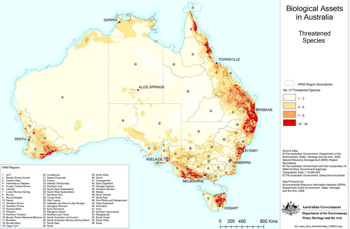 оценка природных условий и ресурсов австралии