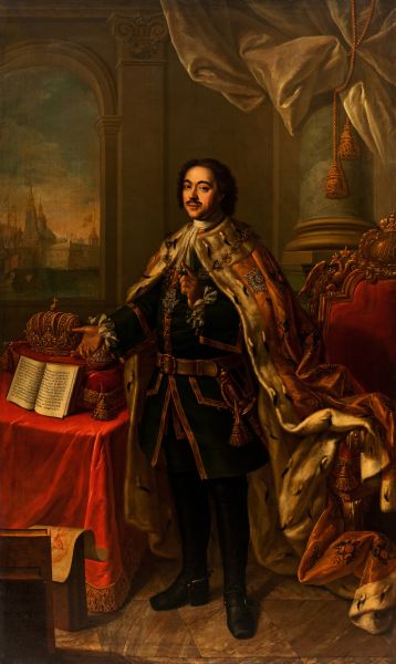 Алексей Антропов. Портрет Петра I. 1770