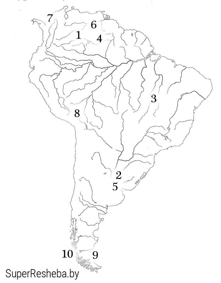 Водопады южной америки контурная карта. Контурная карта по географии реки Южной Америки. Реки Южной Америки на контурной карте. Реки и озера Южной Америки на контурной карте 7 класс. Озера Южной Америки на контурной карте.